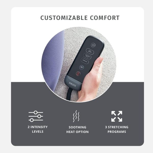 Đệm massage body Homedics BM-AC80 công nghệ massage khí nén mini