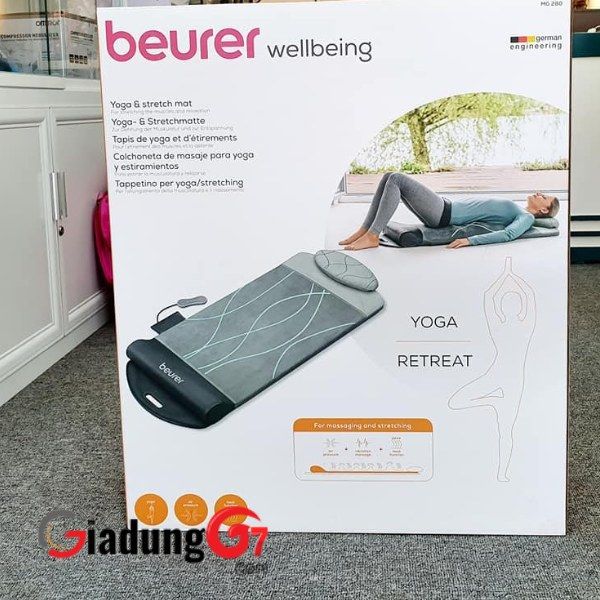 Đệm massage toàn thân Beurer MG280 yoga công nghệ túi khí
