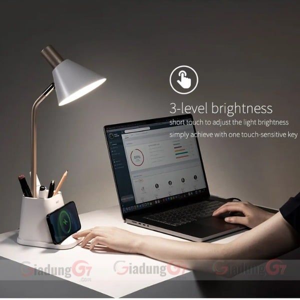 Đèn bàn chống cận Wilit TL11-EU dễ dàng sạc không dây và cung cấp ánh sáng ổn định