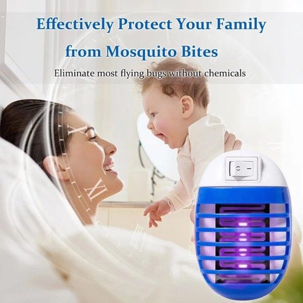 Đèn bắt muỗi Mosquito Lamp bảo vệ gia đình bạn khỏi côn trùng cắn