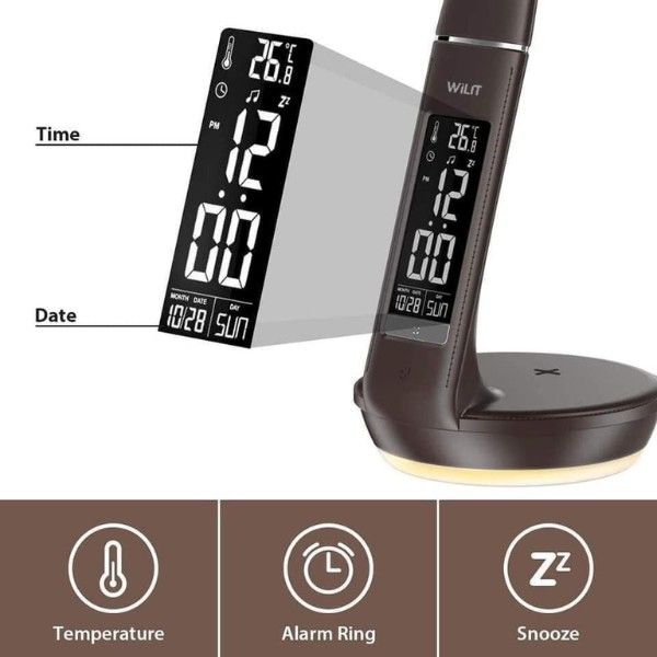 Đèn chống cận Wilit U8Q với 2 nguồn sáng, 3 mức sáng