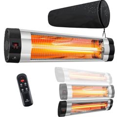  Đèn sưởi nhà tắm Kesser 2500W có điều khiển 