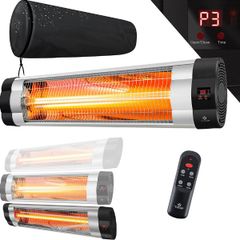  Đèn sưởi nhà tắm Kesser 2500W có điều khiển 