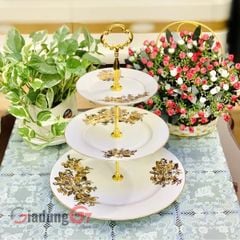  Đĩa 3 tầng Imperialondon hoa cúc nội địa Đức 