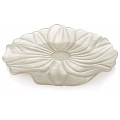  Đĩa IVV Magnolia 37cm trắng kem 