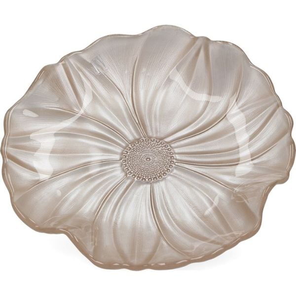 Đĩa IVV Magnolia 22cm cao 3.5cm pha lê cao cấp