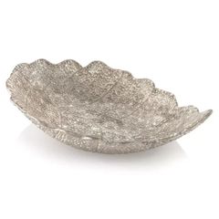  Đĩa lá IVV Madagascar 33x22cm màu vàng 