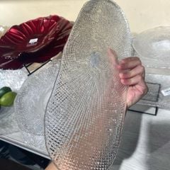  Đĩa oval IVV Diamante Oval Tray 43cmx16cm 
