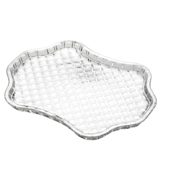 Đĩa pha lê Bohemia Crystal Diamond Cut 30.5cm