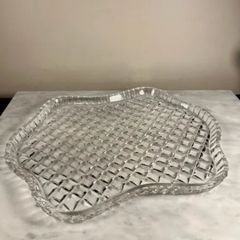  Đĩa pha lê Bohemia Crystal Diamond Cut 30.5cm 