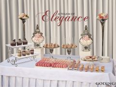  Khay pha lê 2 tầng Dublin hình chữ nhật 