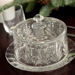  Đĩa pha lê có nắp Bohemia Tulip 23cm 
