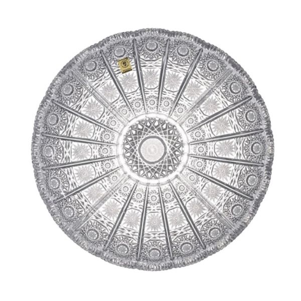 Đĩa pha lê mài Bohemia M57 30.5cm - Thương hiệu Séc