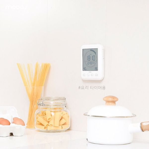 Đồng hồ hẹn giờ báo thức Mooas 4in1