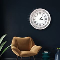  Đồng Hồ Treo Tường Pha Lê Tráng Gương Diamond 50cm 