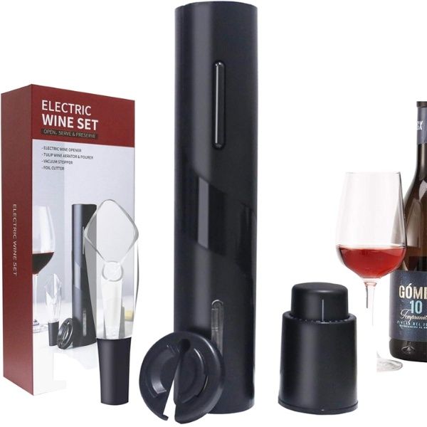 Dụng cụ mở rượu Electric Wine Set dùng pin