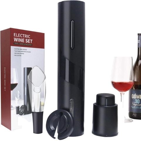 Dụng cụ mở rượu Electric Wine Set dùng pin