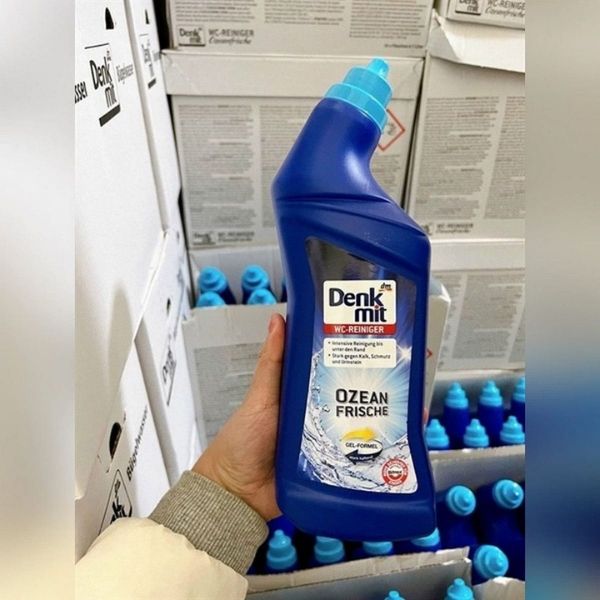 Dung dịch tẩy rửa bồn cầu Denkmit WC Reiniger Ozean Frische 1 lít