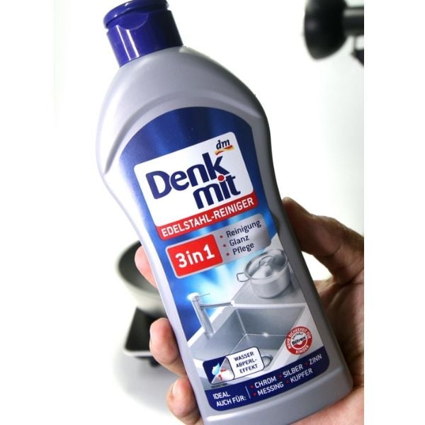 Dung dịch tẩy rửa Inox Denkmit 300ml 3in1