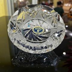 Gạt tàn pha lê Bohemia 14cm