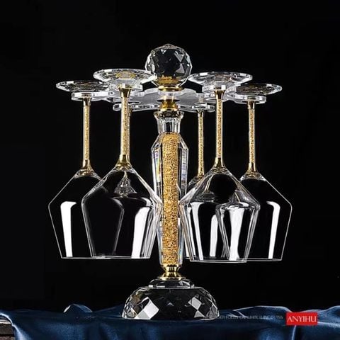Giá treo ly pha lê Elegant Desktop Crystal