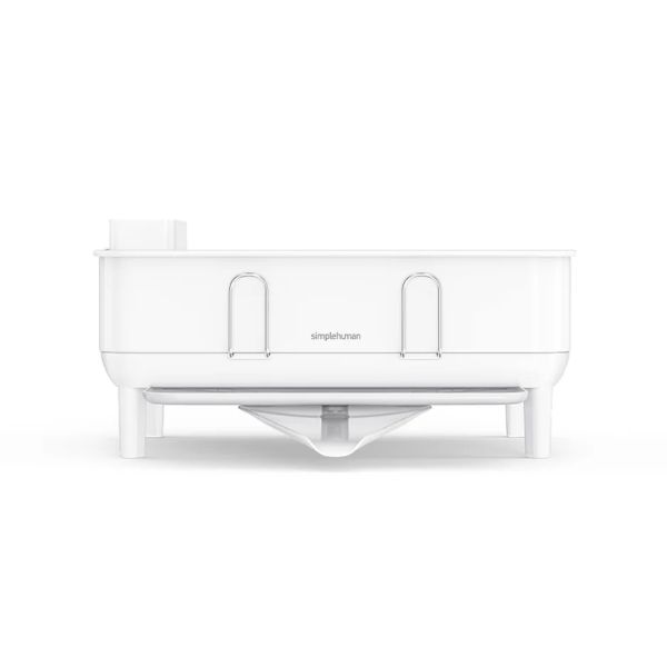 Giá úp bát inox Simplehuman trắng