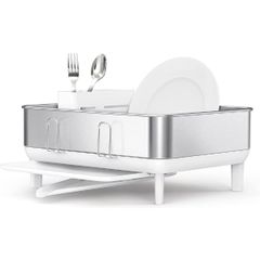  Giá úp bát inox Simplehuman trắng 