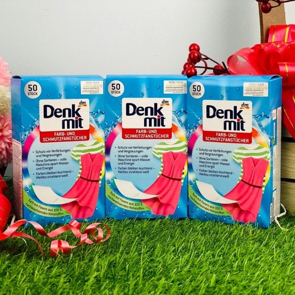 Giấy hút màu chống phai Denkmit - Loại 50 tờ