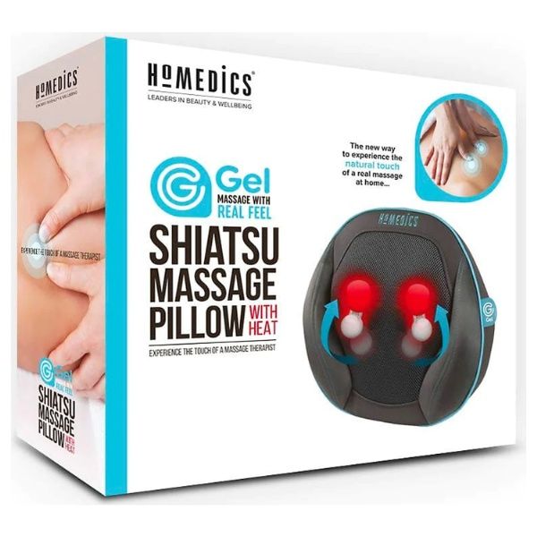 Gối massage HoMedics GSP-500H-GB công nghệ Shiatsu Gel 3D