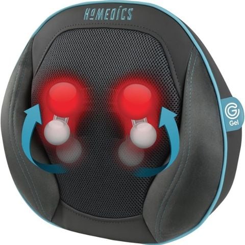 Gối massage HoMedics GSP-500H-GB công nghệ Shiatsu Gel 3D