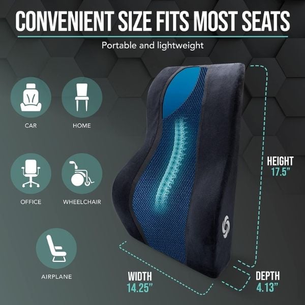 Gối tựa Samsonite Cooling Gel