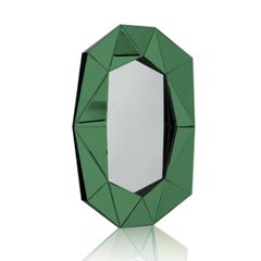 Gương Reflections Copenhagen Diamond Large Mirror Emerald 100x72x6.2cm