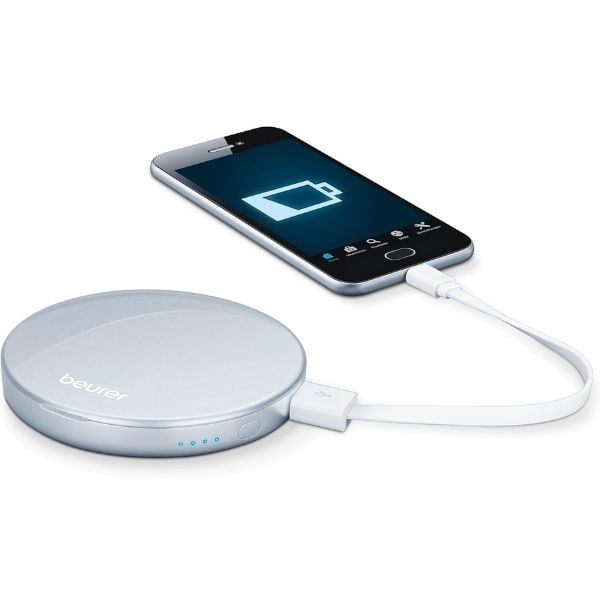 Gương trang điểm Beurer BS39 kiêm sạc dự phòng (3000mAh)
