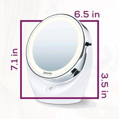  Gương trang điểm Beurer BS49 2 mặt có đèn led 