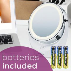  Gương trang điểm Beurer BS49 2 mặt có đèn led 