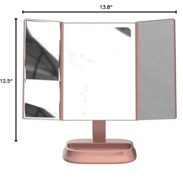 Gương trang điểm Fancii đèn led phóng to 5x, 7x
