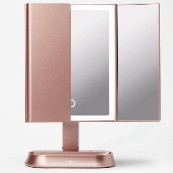 Gương trang điểm Fancii đèn led phóng to 5x, 7x