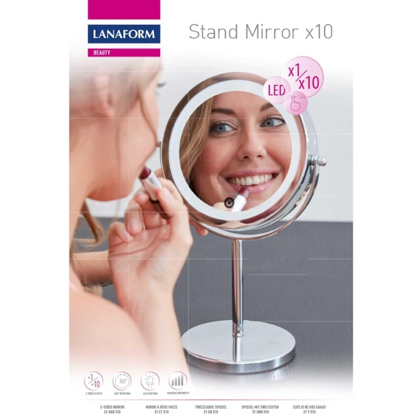 Gương trang điểm Lanaform Stand Mirror X10 LA131006