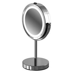  Gương trang điểm Livarno 2 mặt xoay có đèn led 