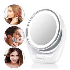  Gương trang điểm Medisana CM835 2 mặt, có đèn led 