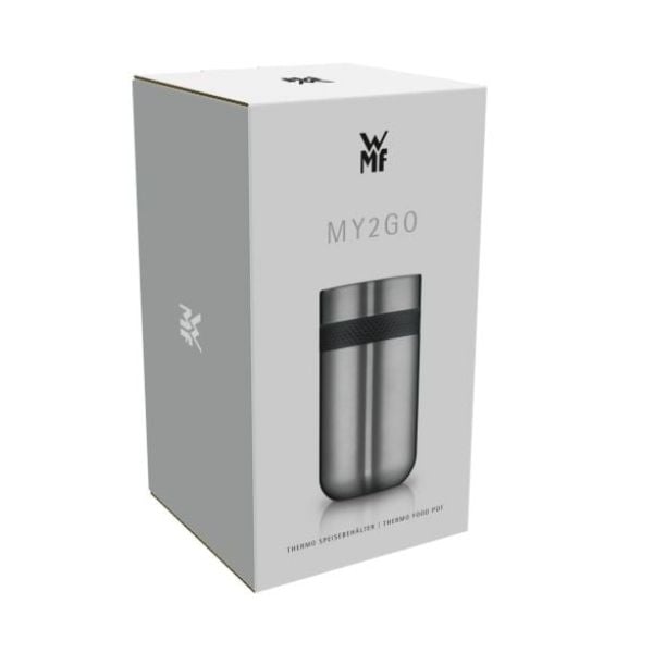 Hộp cơm giữ nhiệt WMF My2go 2 ngăn (500 + 200ml) Set đũa thìa hộp đựng