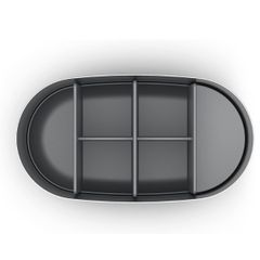  Hộp đựng bàn chải đánh răng Joseph Joseph 70581 EasyStore Luxe Large (Steel) 