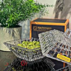  Hộp đựng bánh kẹo pha lê Nachtmann Bossa Nova 92069 12cm 