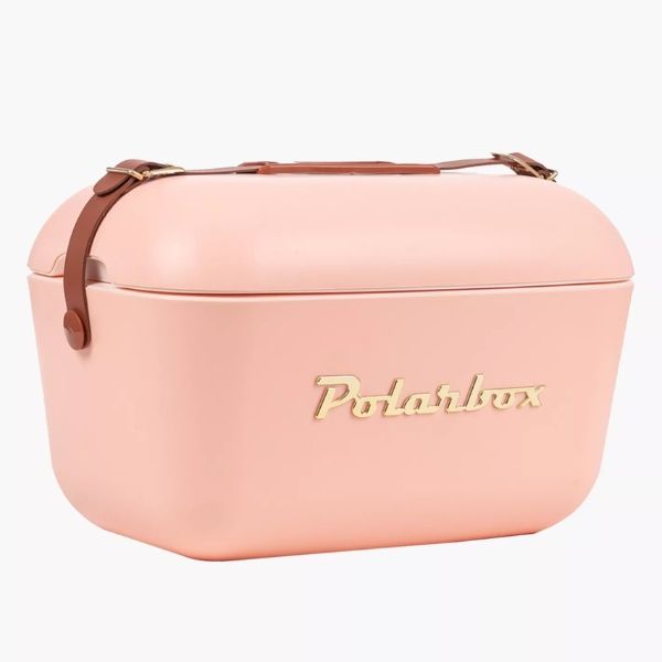 Hộp giữ nhiệt Polarbox Gold Edition 20 lít màu hồng san hô