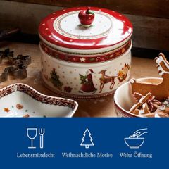  Hũ bánh quy Villeroy & Boch Winter Bakery Delight 17.3cm 