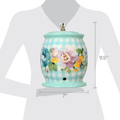  Hũ đựng hành The Pioneer Woman bằng gốm có nắp đậy 
