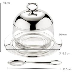  Hũ đựng mứt Edzard Jago 10cm 