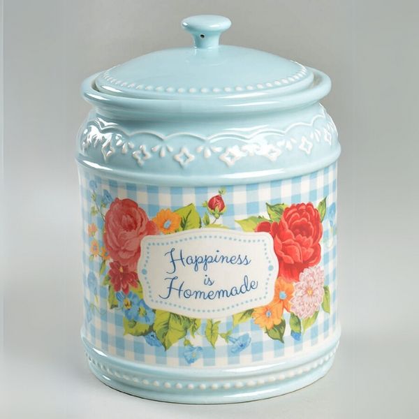 Hũ gốm The Pioneer Woman Happiness Is Homemade