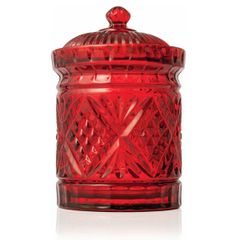  Hũ pha lê Dublin 11.5cm màu đỏ 