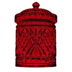  Hũ pha lê Dublin 11.5cm màu đỏ 